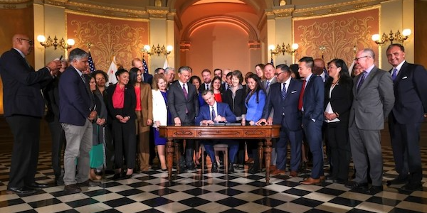 Governor signing bill