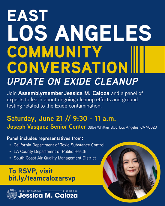 Community Conversation: Update on Exide CleanupCleanup