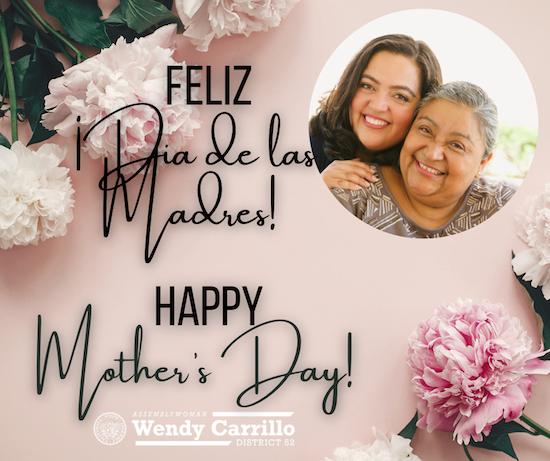 Happy Mother's Day! Feliz Dia de las Madres
