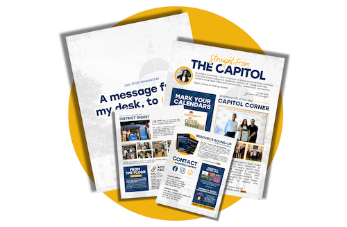 July 2025 Newsletter preview graphic