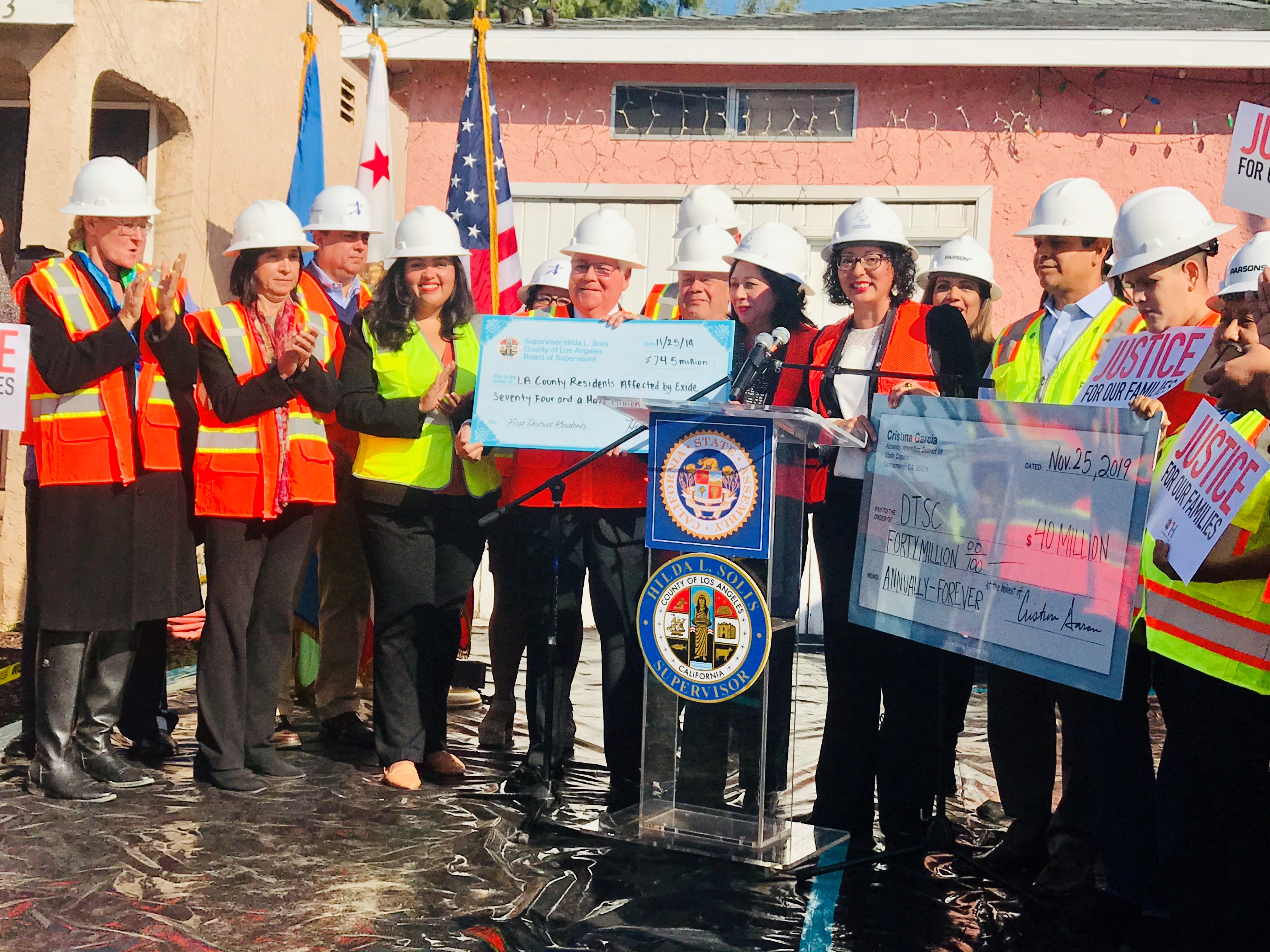 $75 Million to Clean Up EXIDE Lead Contamination in East Los Angeles and Surrounding Communities Moves Forward 
