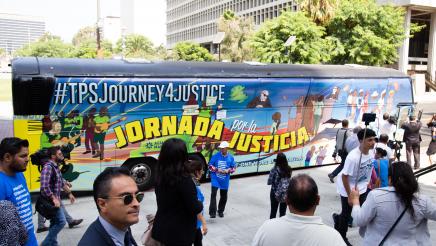 Journey for Justice bus