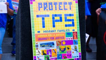 Protect TPS sign